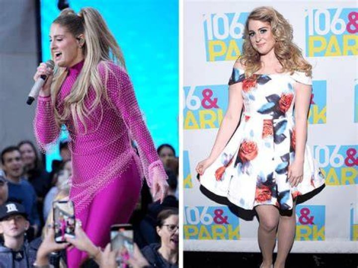 Today, she looks unrecognizable – slimmer, with lighter hair, and a more even complexion
